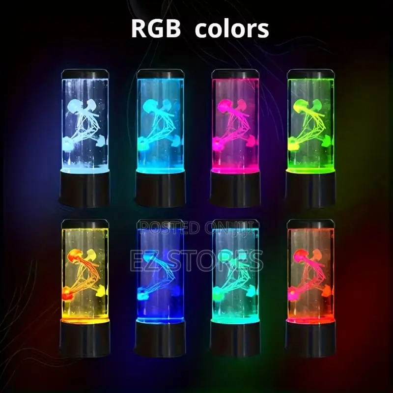 Jellyfish Lava Lamp | Led Color Changing Ambient Night Light