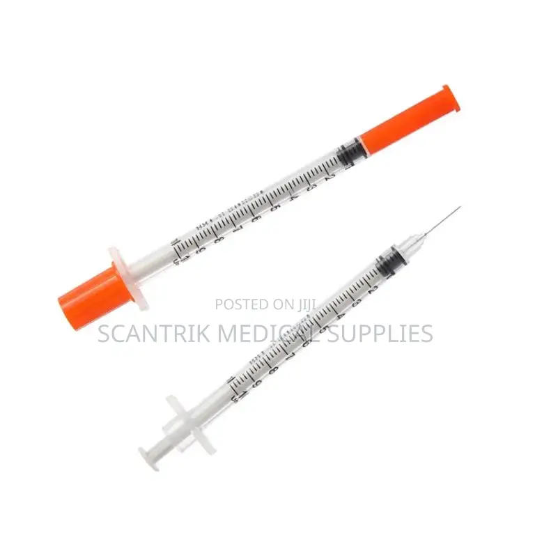 Insulin Syringe With Leak-Resistant Design