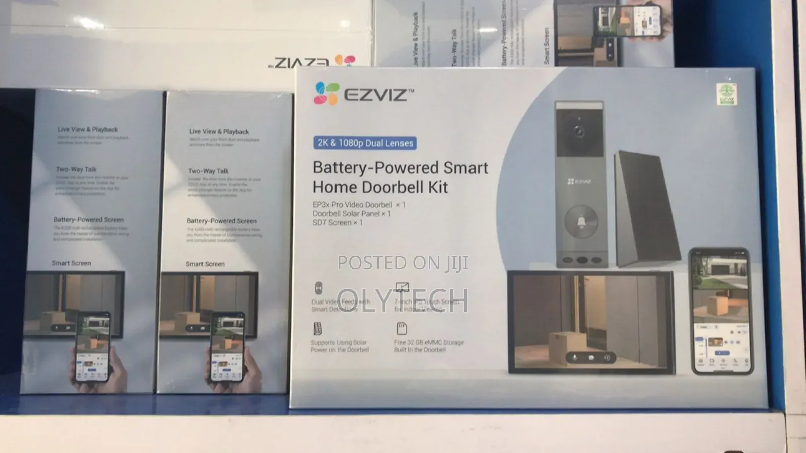 Ezviz Ep3x Pro Camera Doorbell Kit