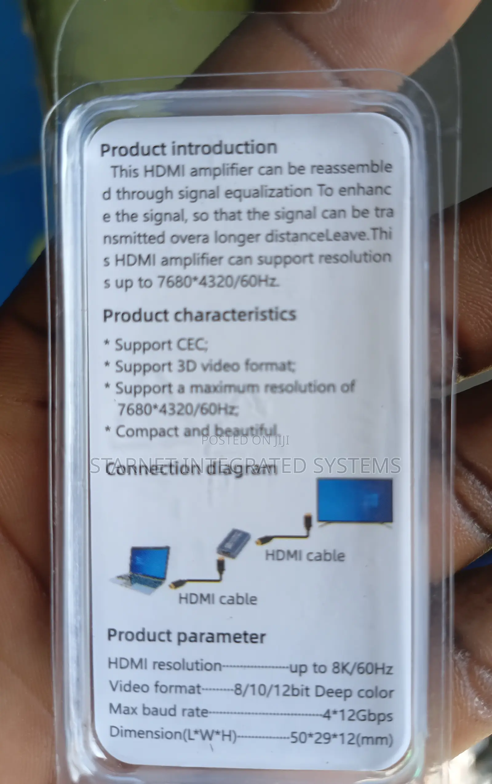 Hdmi Extender Female to Female Hdmi Port