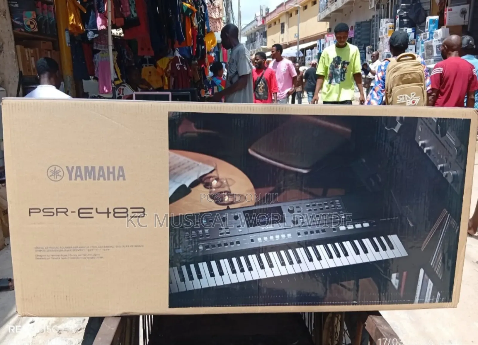 Yamaha Keyboard Psre483 New Series