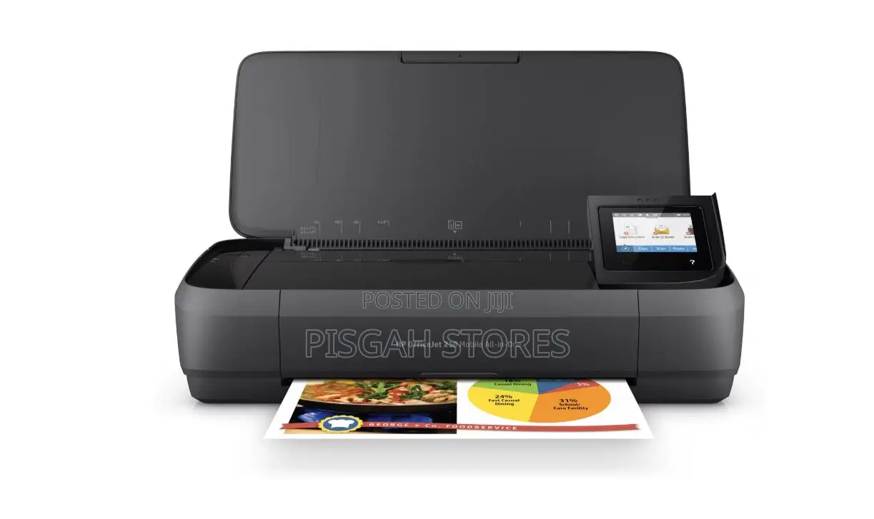 Hp Officejet 250 A4 Colour Wireless Multifunction Inkjet Printer