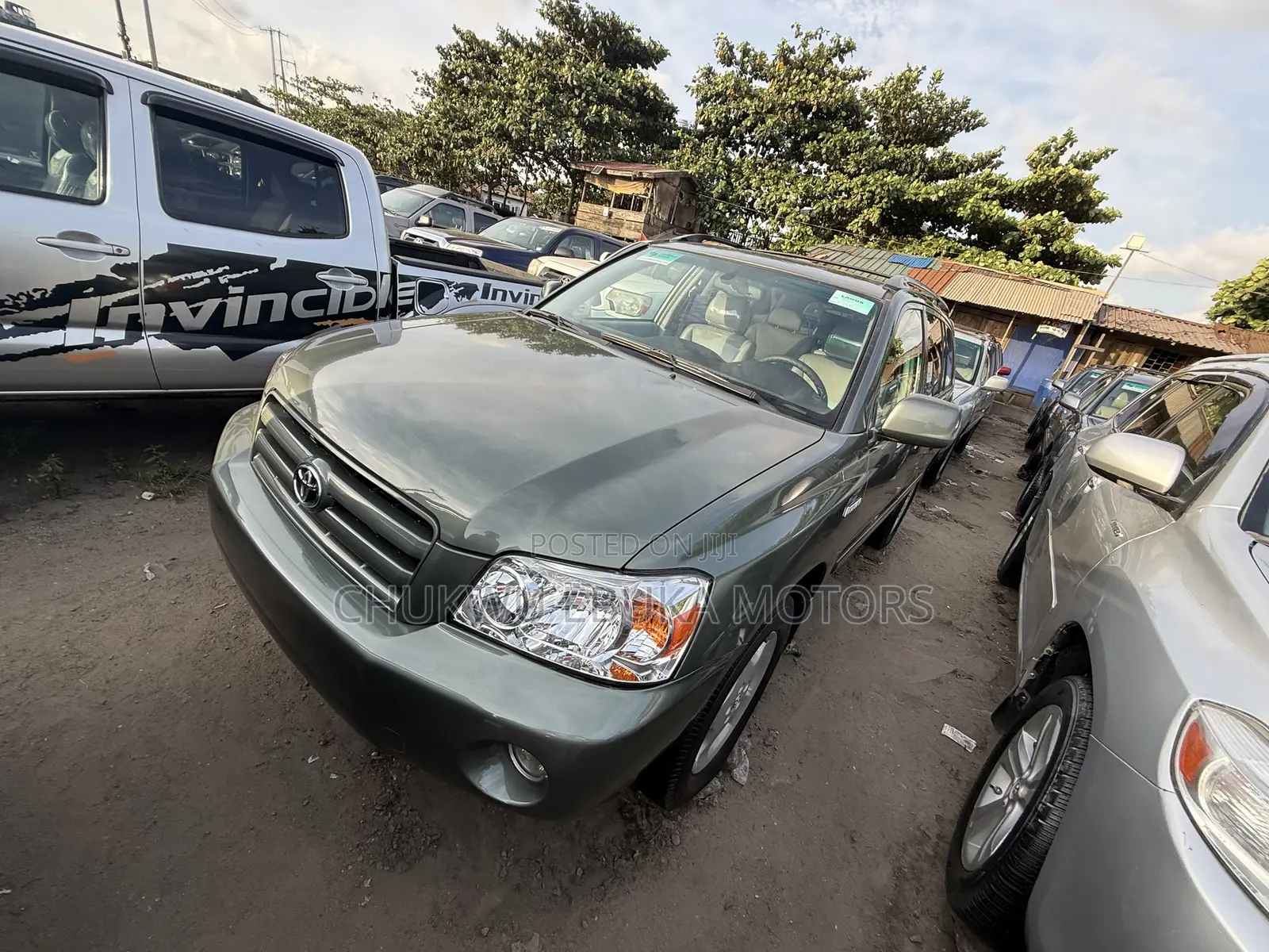 Toyota Highlander Limited V6 2006 Green