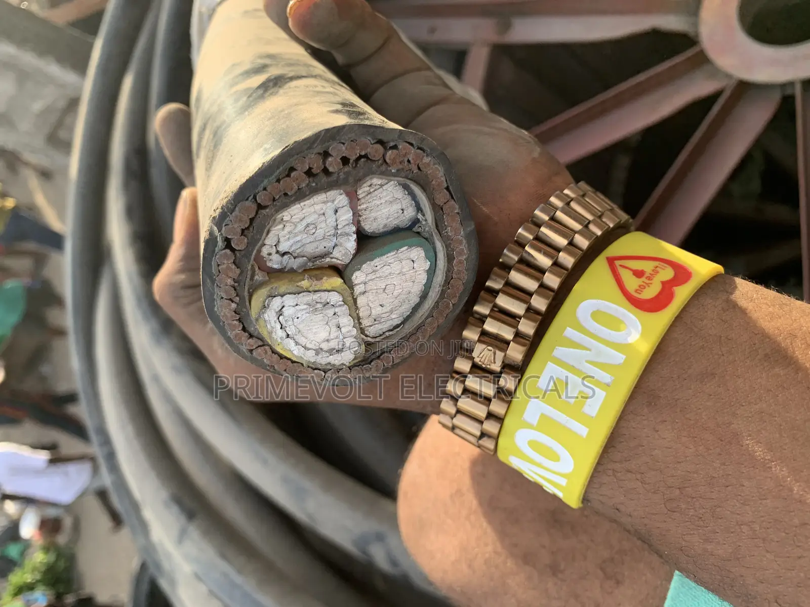 185mm4core Aluminium Cable