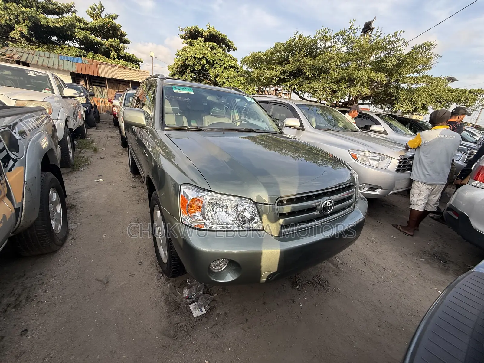 Toyota Highlander Limited V6 2006 Green