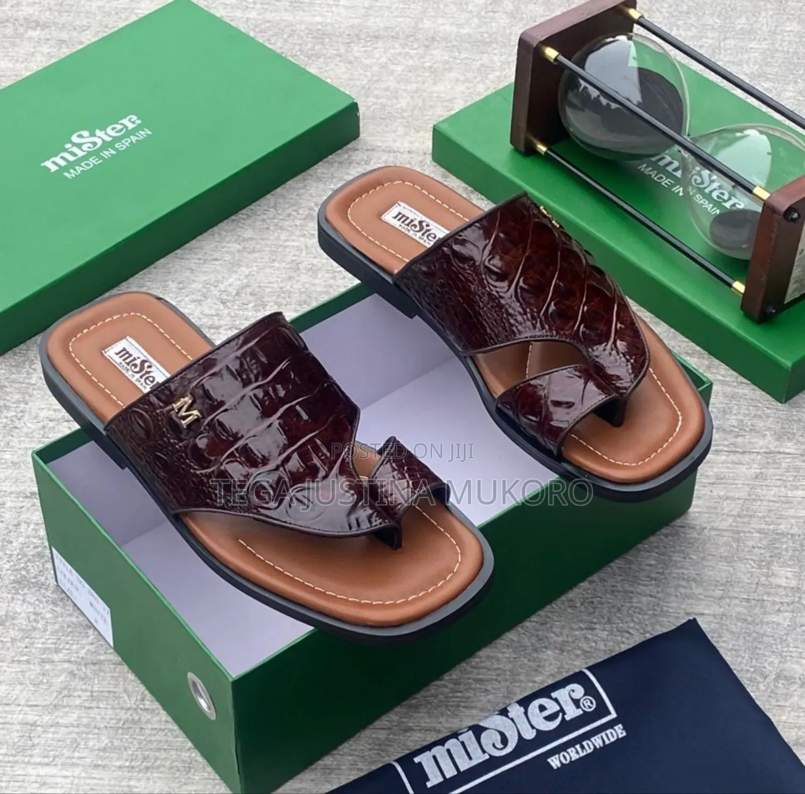 Original Leather Mister Men's Pam Slippers