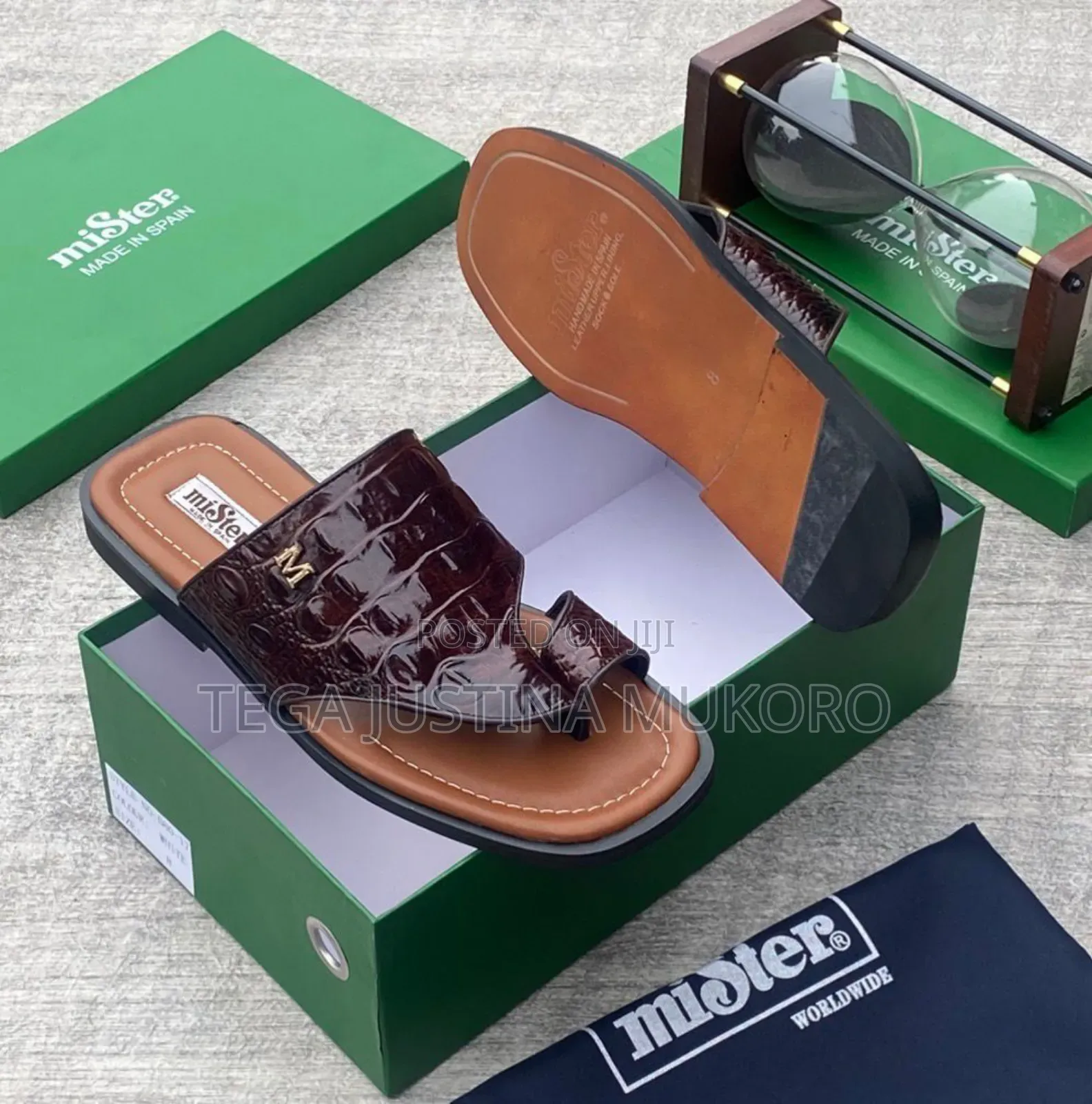 Original Leather Mister Men's Pam Slippers