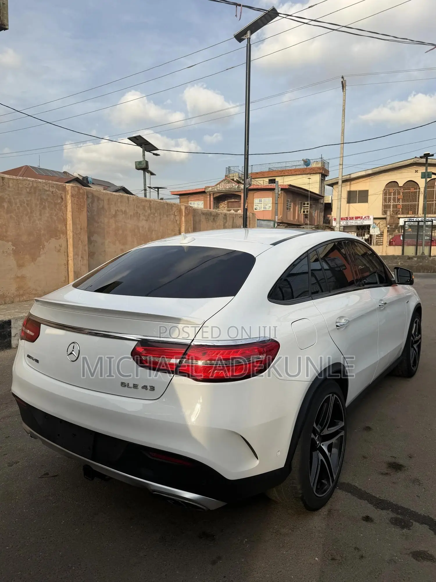 Mercedes-Benz GLE-Class AMG GLE 43 4MATIC 2017 White