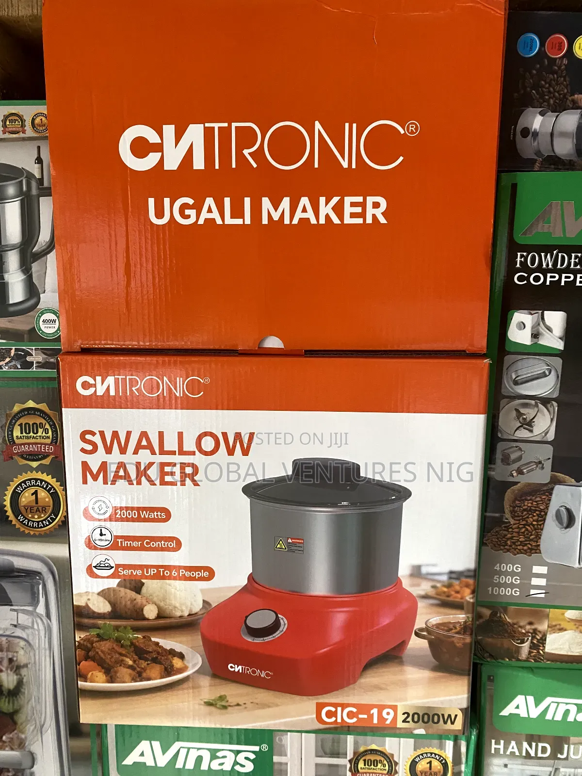 Ciatronic Swallow Maker. Cook and Pound 2000watts.