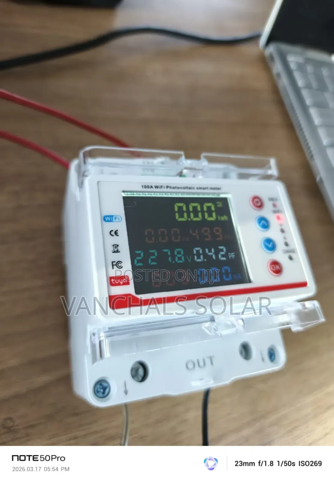 Smart Wifi Energy Prepaid Check Meter Single Phase 100a