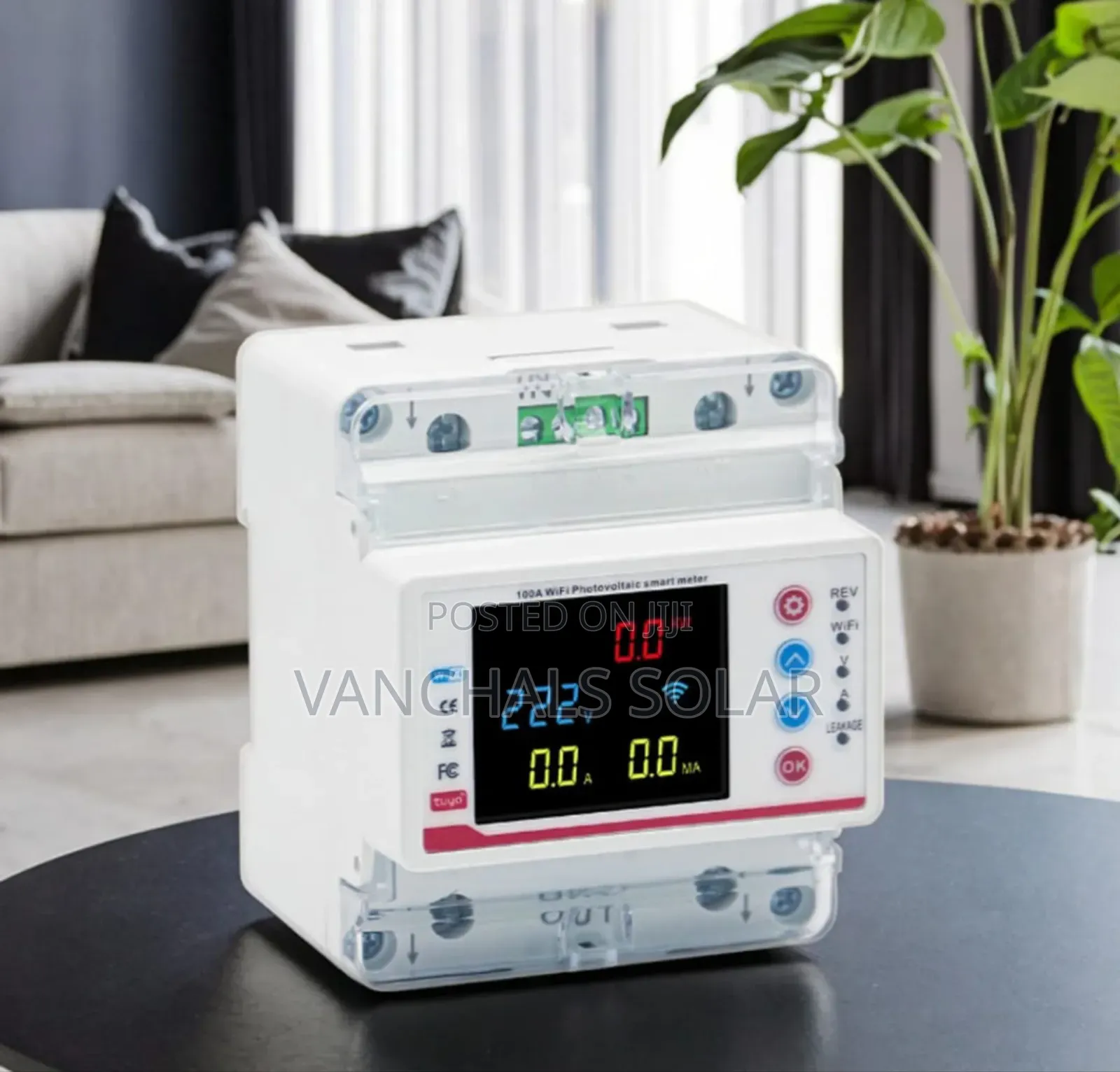 Smart Wifi Energy Prepaid Check Meter Single Phase 100a