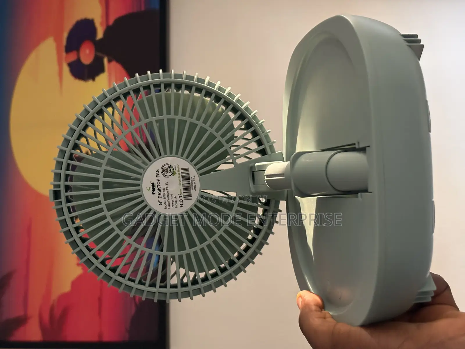 Iwin Eco U Multifunctional Rechargeable Telescopic Fan