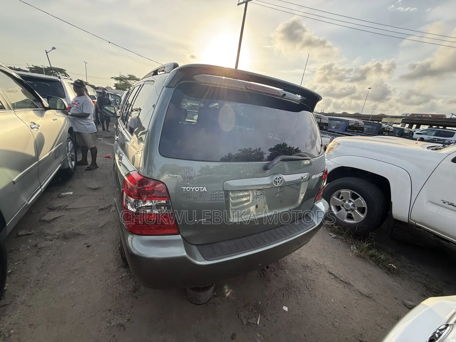 Toyota Highlander Limited V6 2006 Green