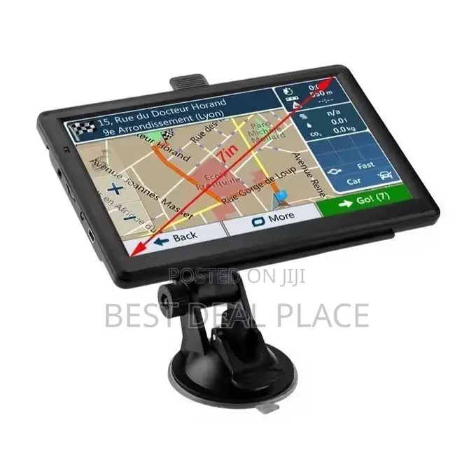 7inch Car GPS Navigator With Nigeria Map for Cars- Internet Not Needed