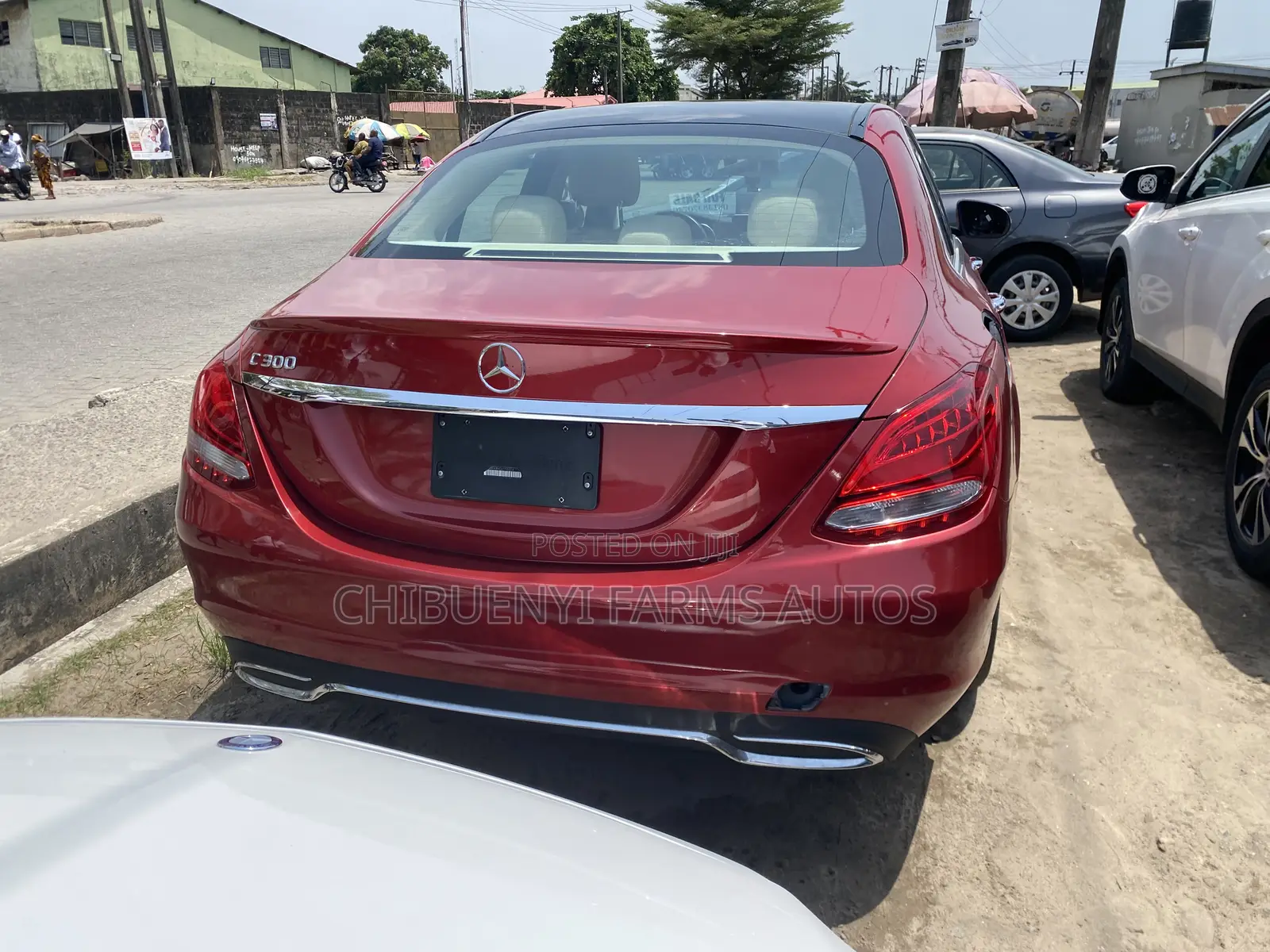Mercedes-Benz C300 Luxury 4Matic Sedan AWD (2.0L 4cyl 7A) 2016 Red