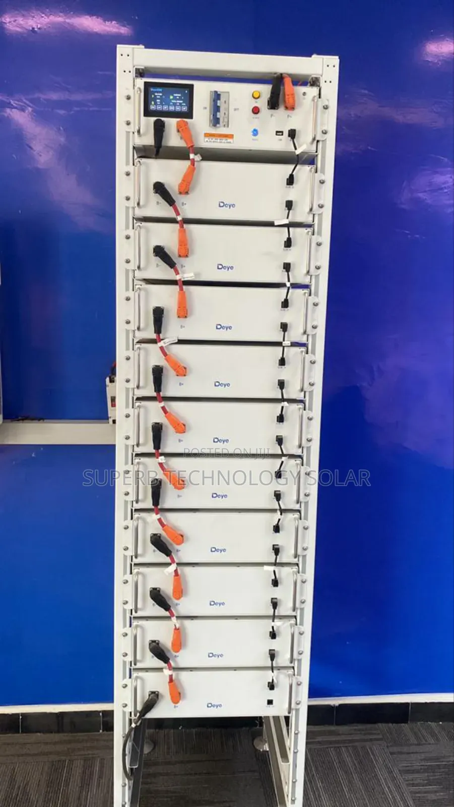 Deye 50kwh 48v High Voltage Lithium Battery