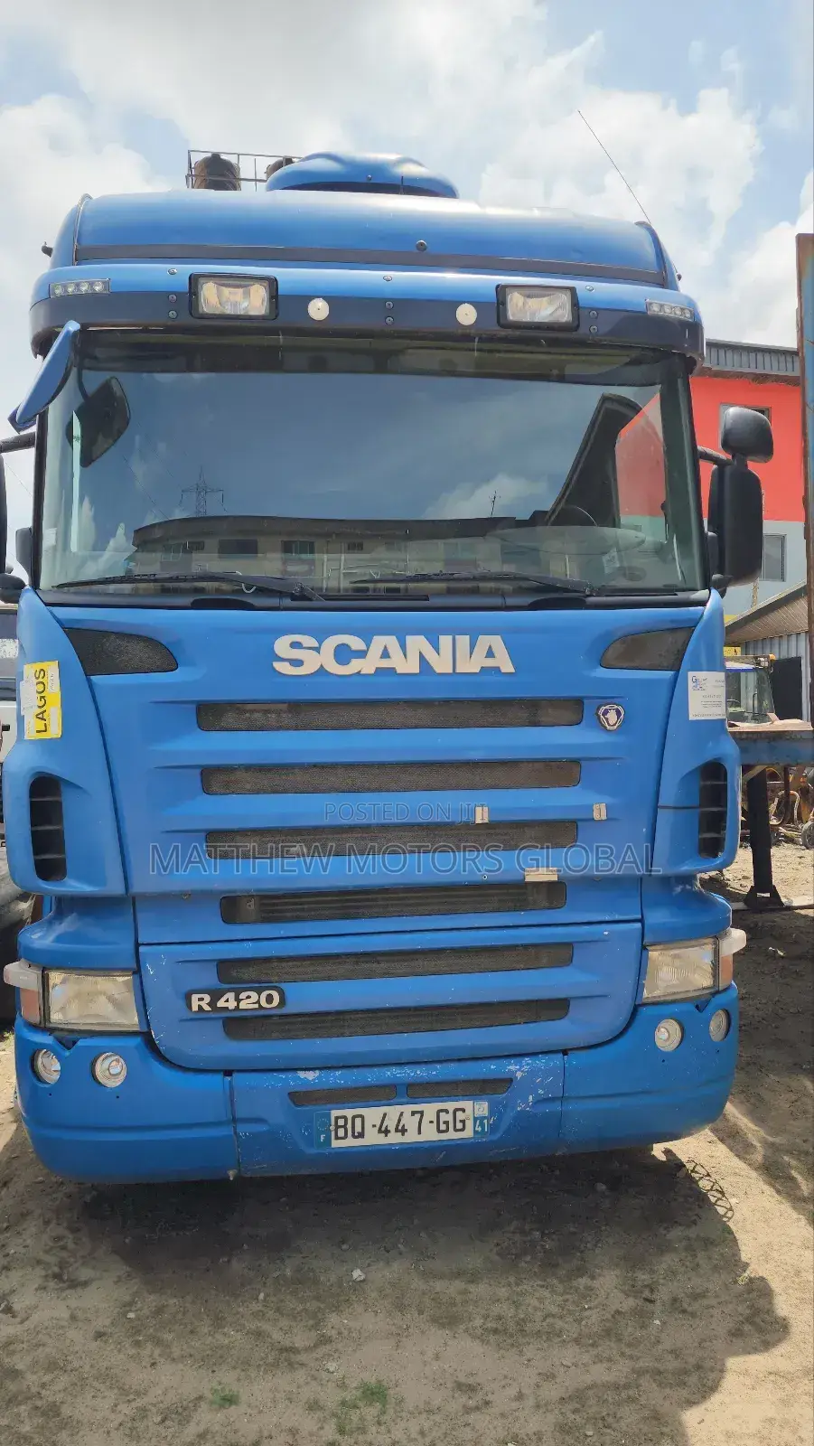 Clean Tokunbo Newly Arrived Scania Truck Head