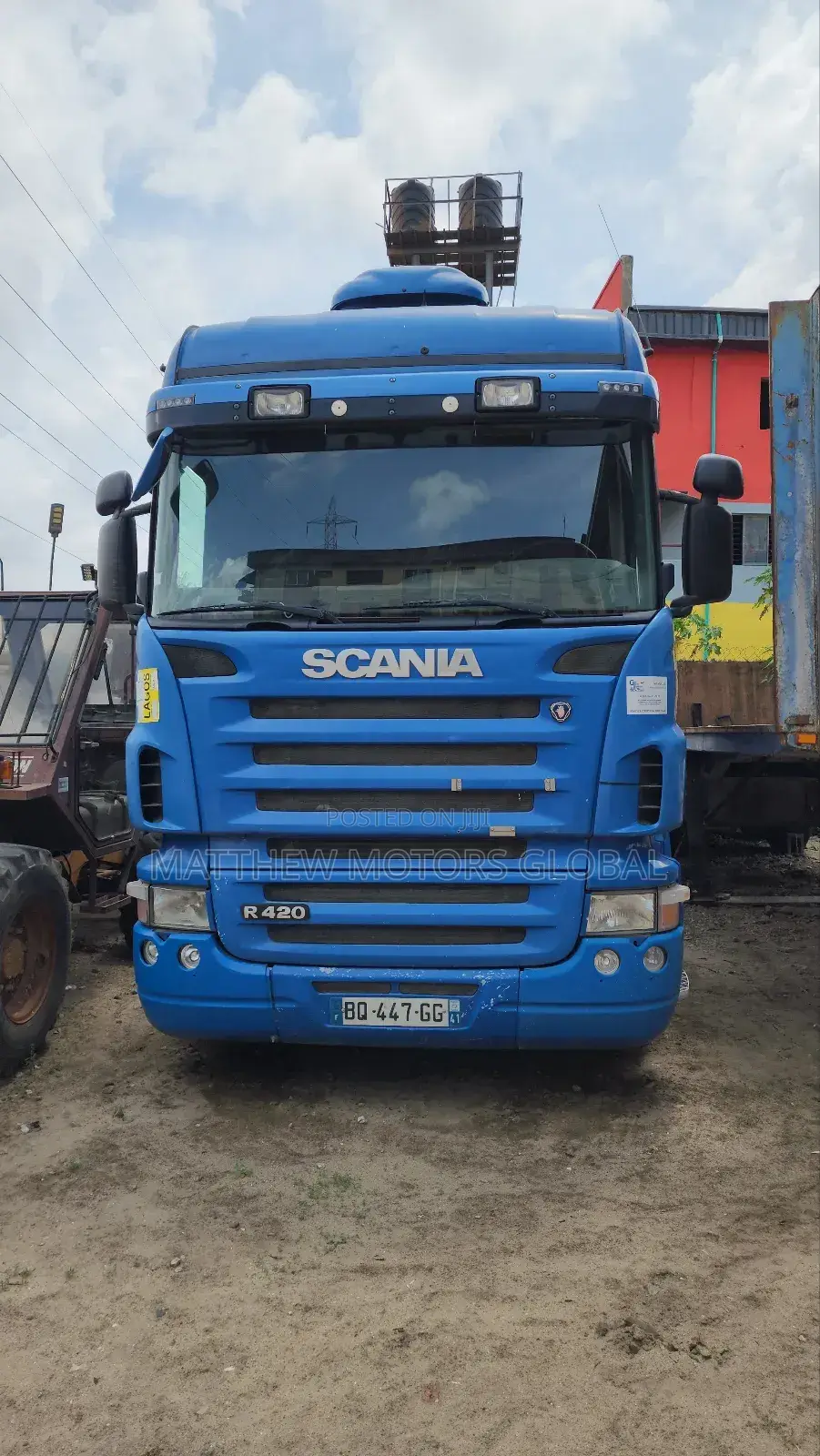 Clean Tokunbo Newly Arrived Scania Truck Head