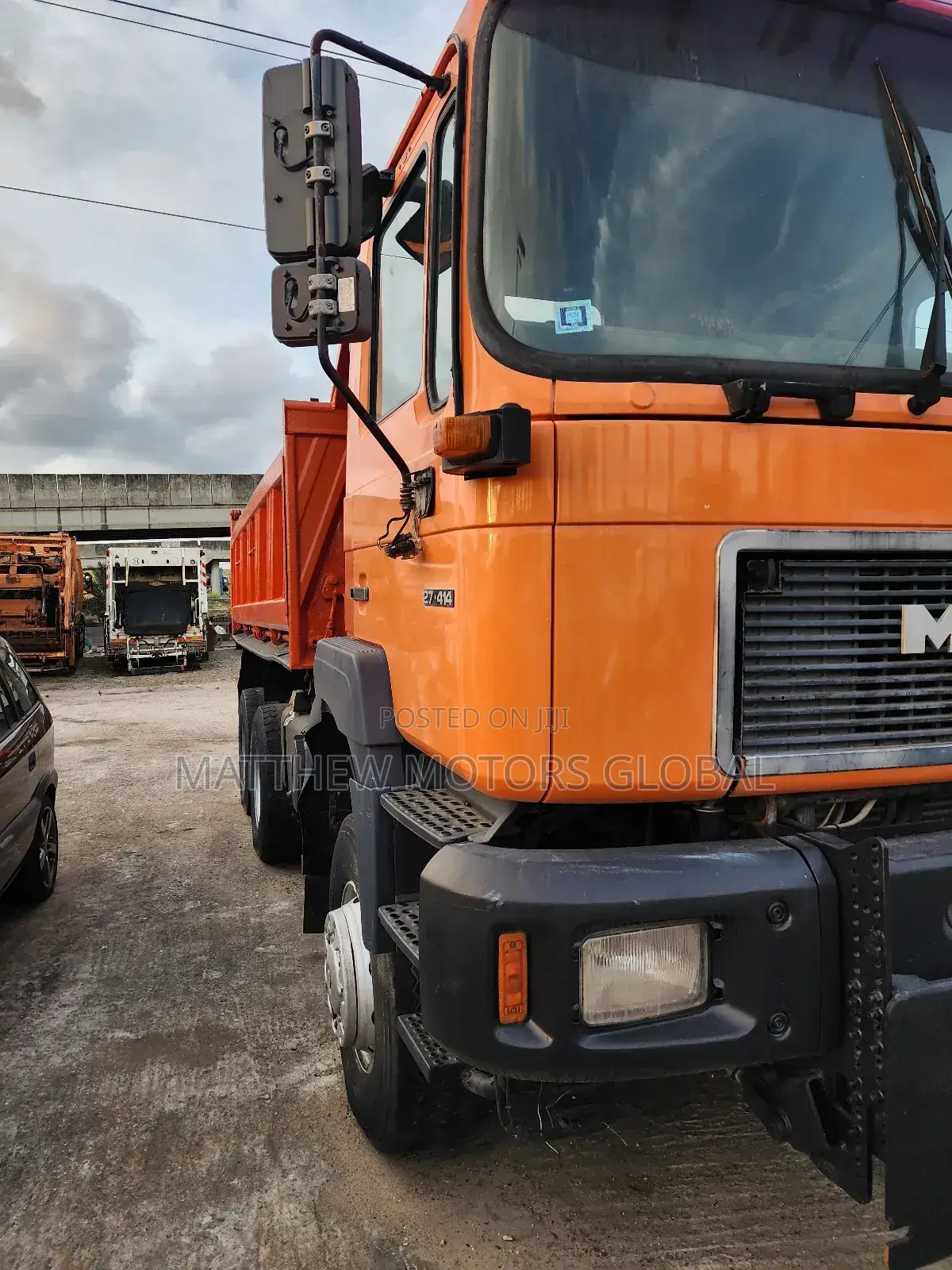 Foreign Used Man Diesel Tipper 10 Tyres