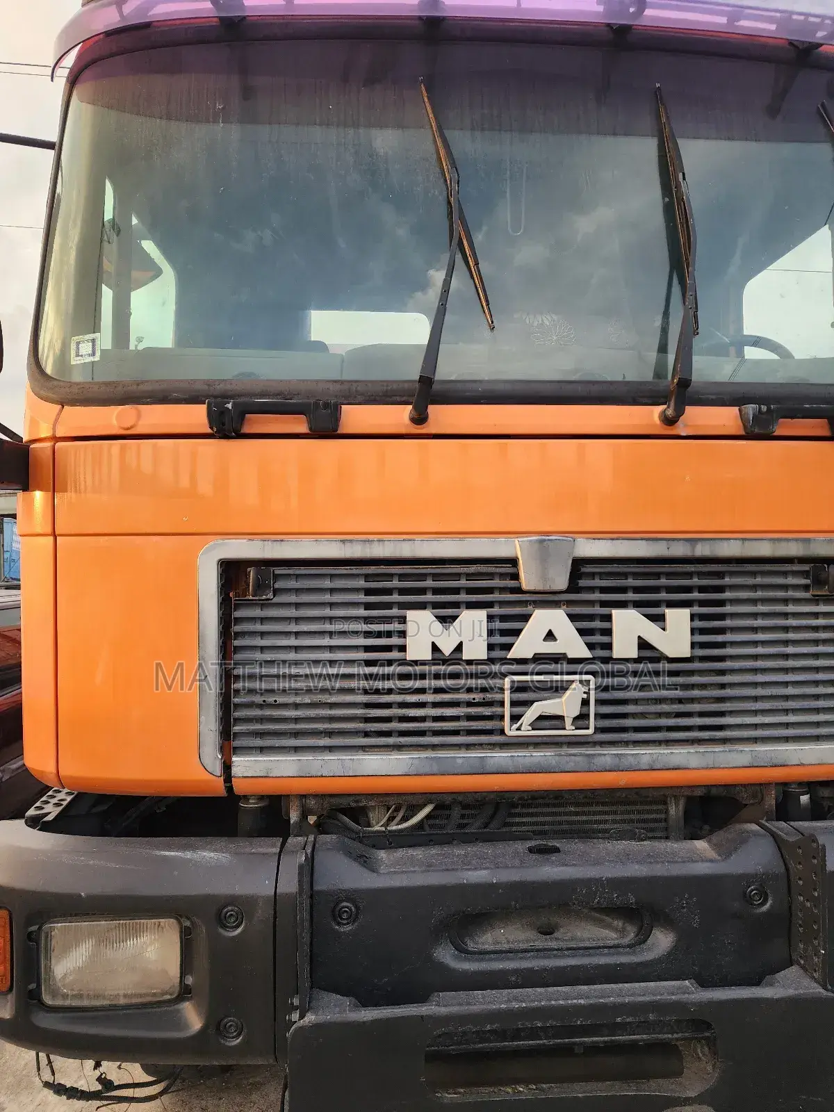 Foreign Used Man Diesel Tipper 10 Tyres