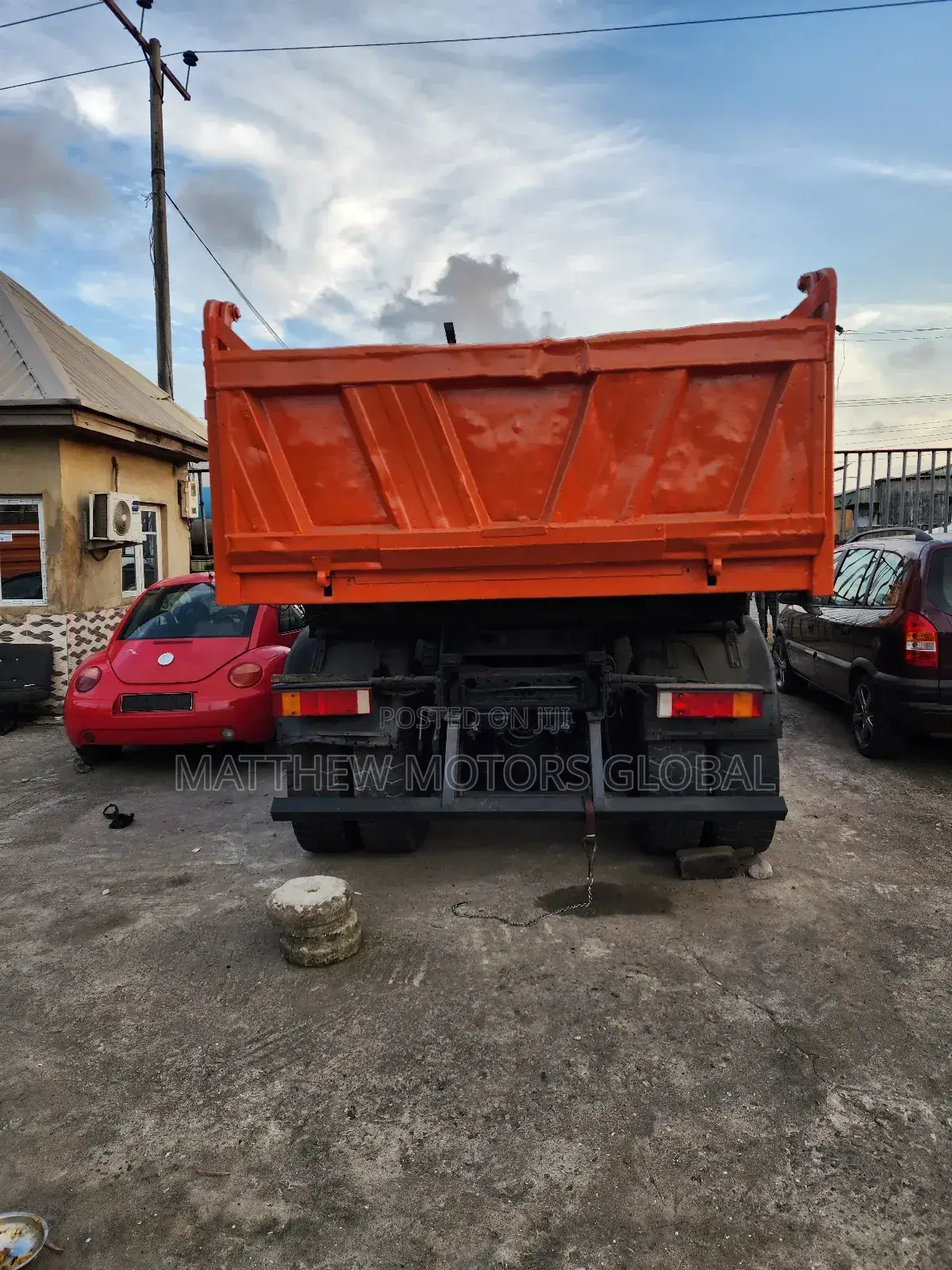Foreign Used Man Diesel Tipper 10 Tyres
