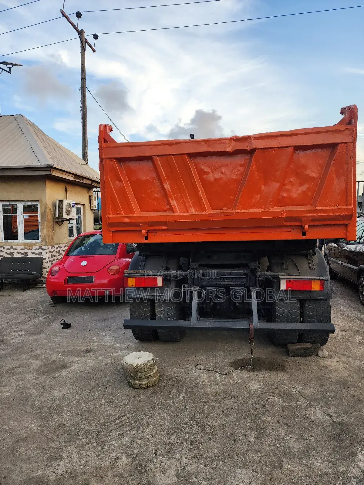 Foreign Used Man Diesel Tipper 10 Tyres