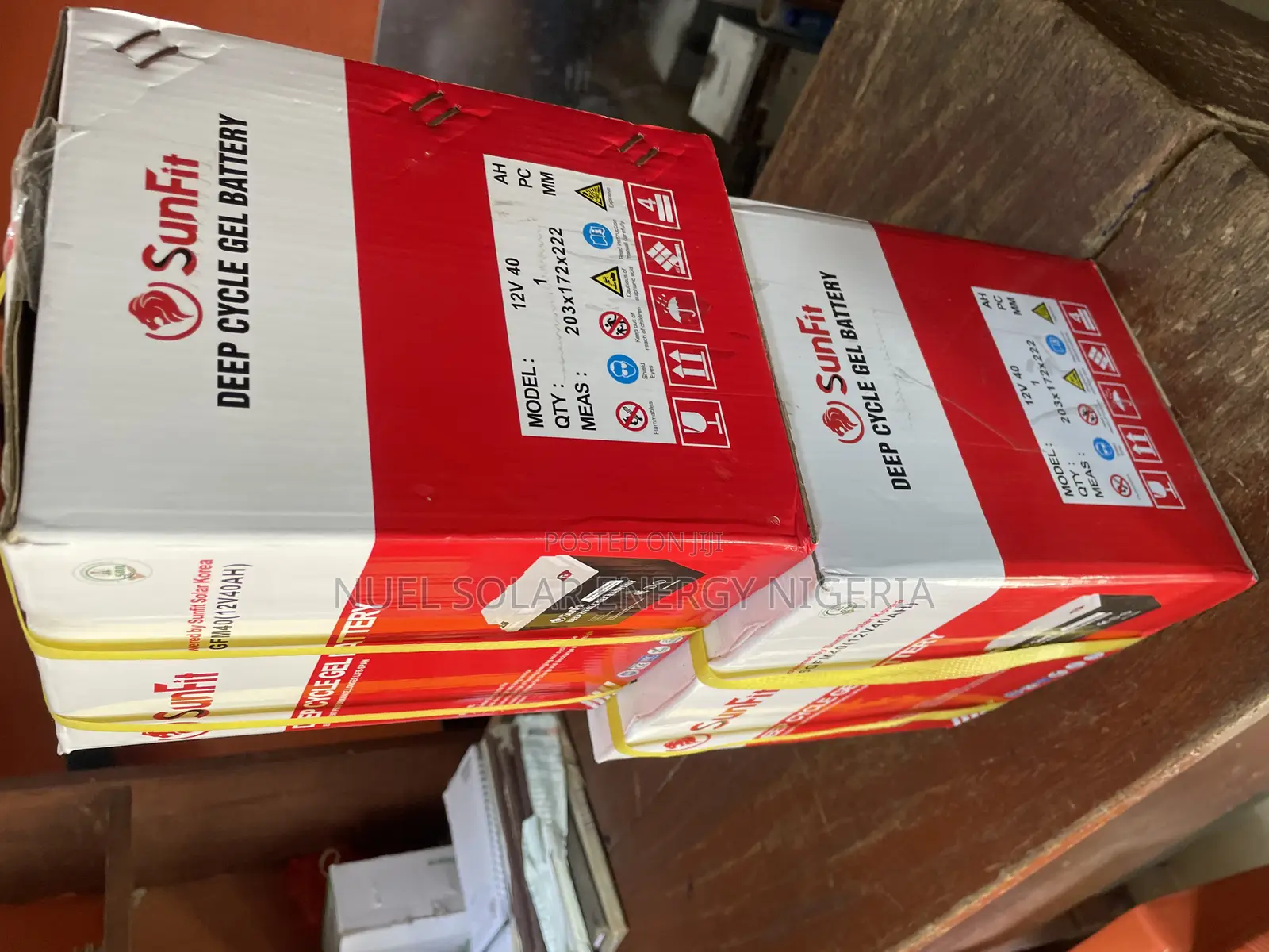400ah Sunfit Deep Cycle Gel Battery 12v