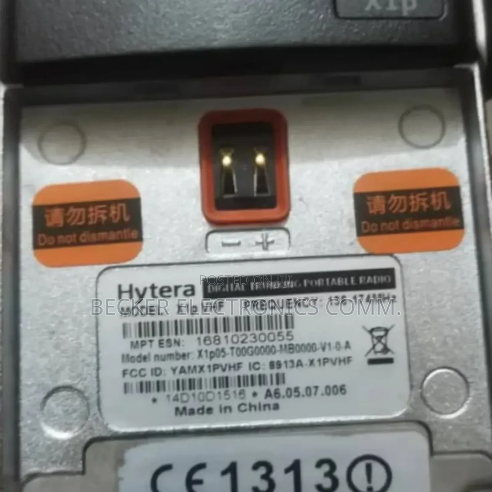 X1p Hytera Digital Portable Trunking Radio