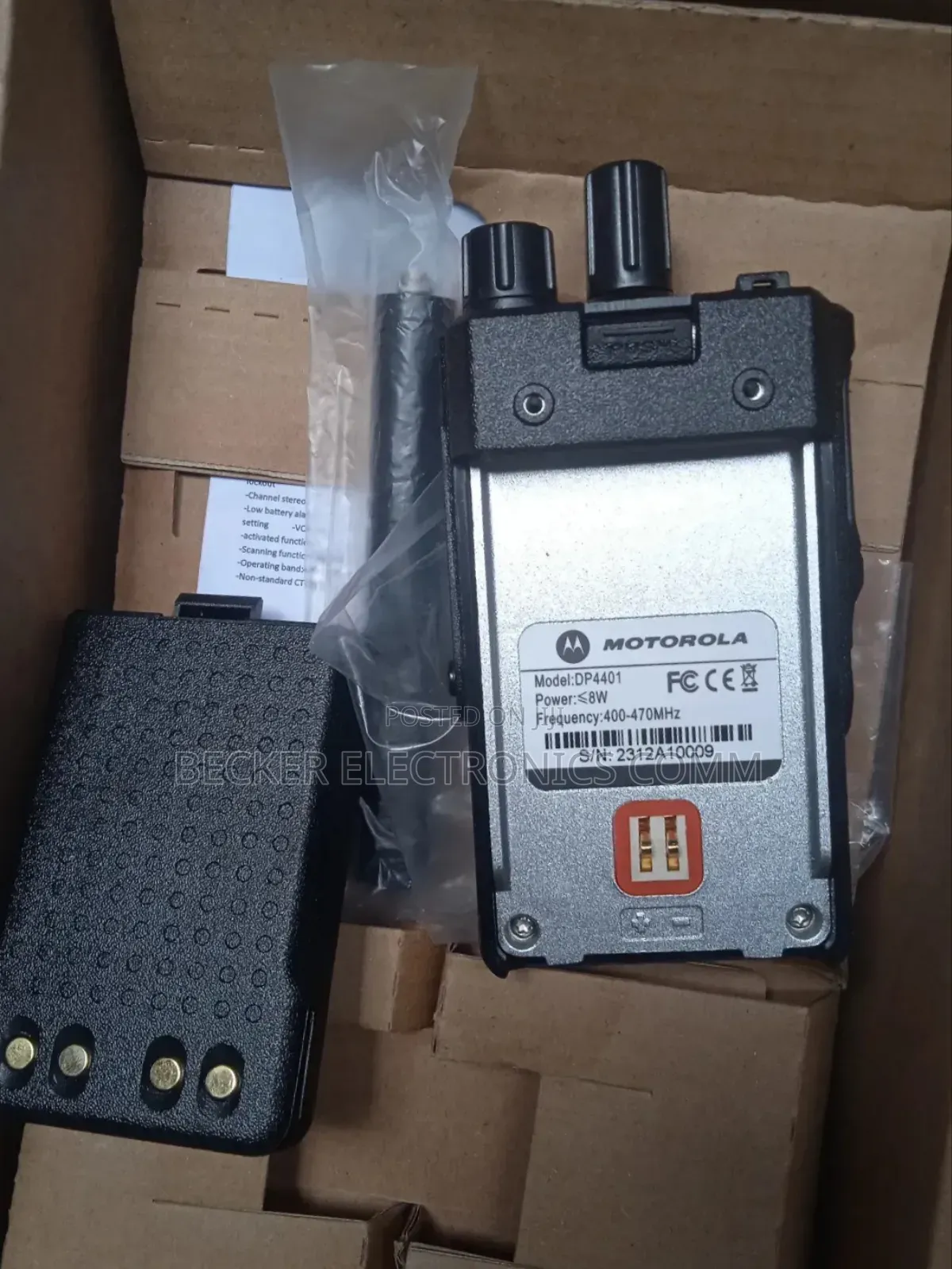 Pocket Size Dp 4401 Radio