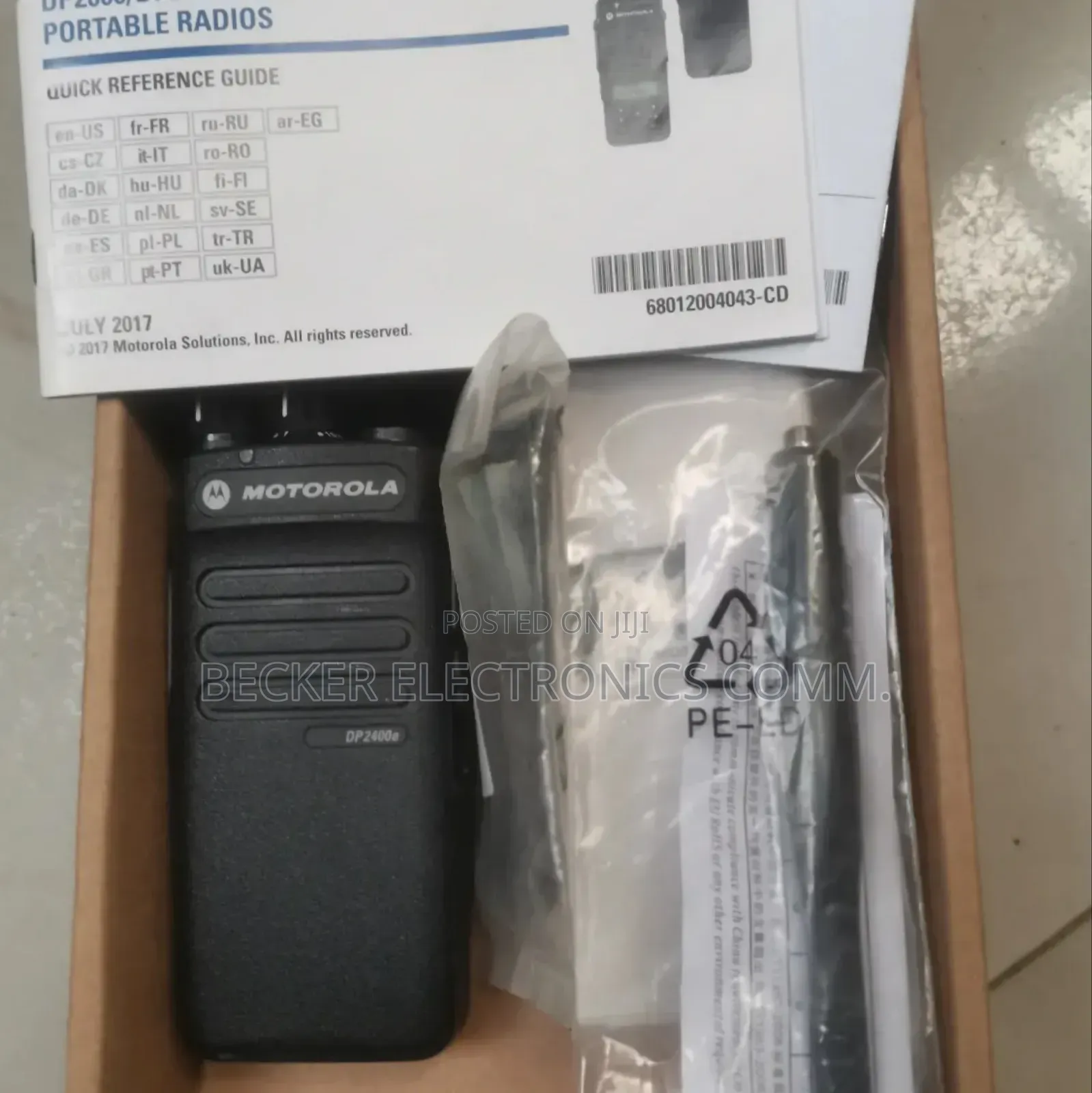 Dp2400e Portable Handheld Radio