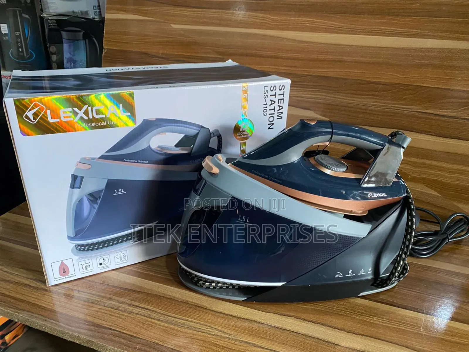 Lexical LSS-1102 Professional Steam Station Iron (2200w)