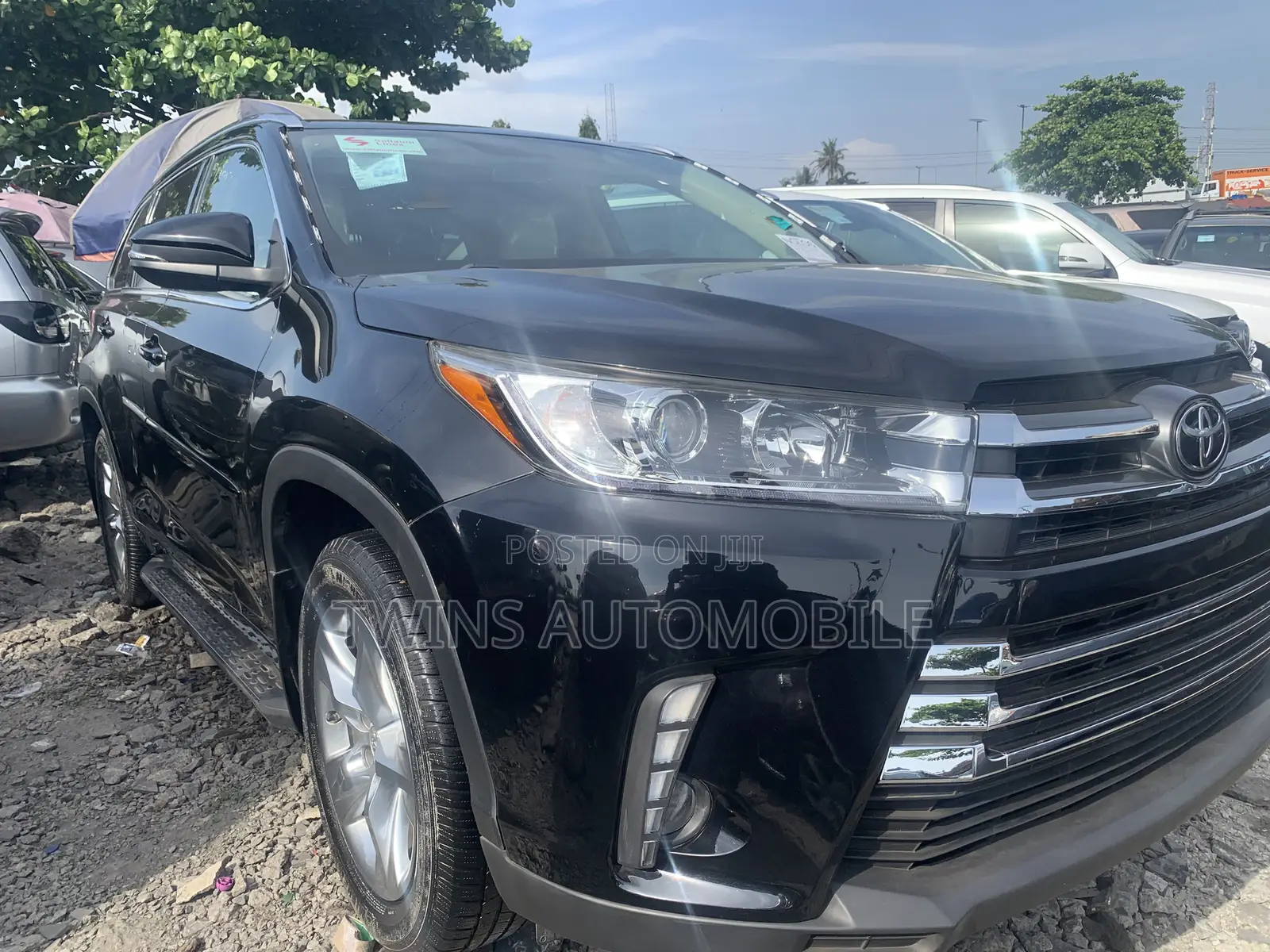 Toyota Highlander Limited 4dr SUV AWD (3.5L 6cyl 6A) 2015 Black