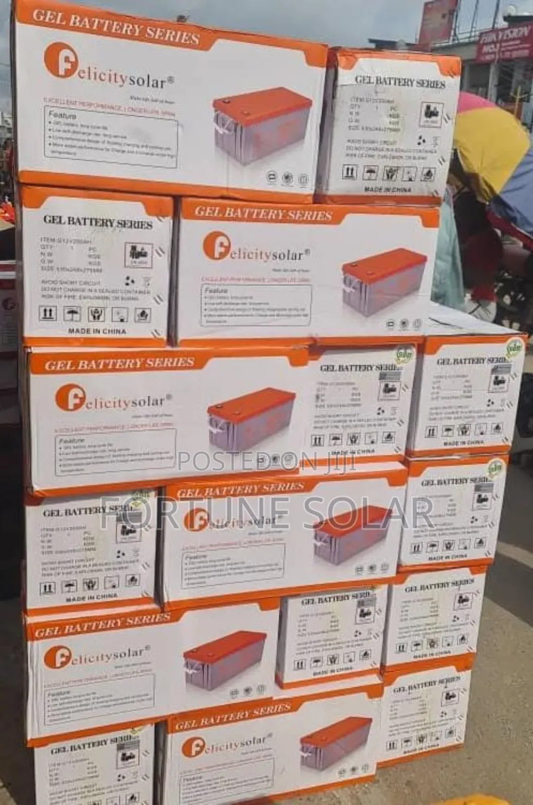 Felicity Dry Cell 200ah 12v With Longlasting Hour