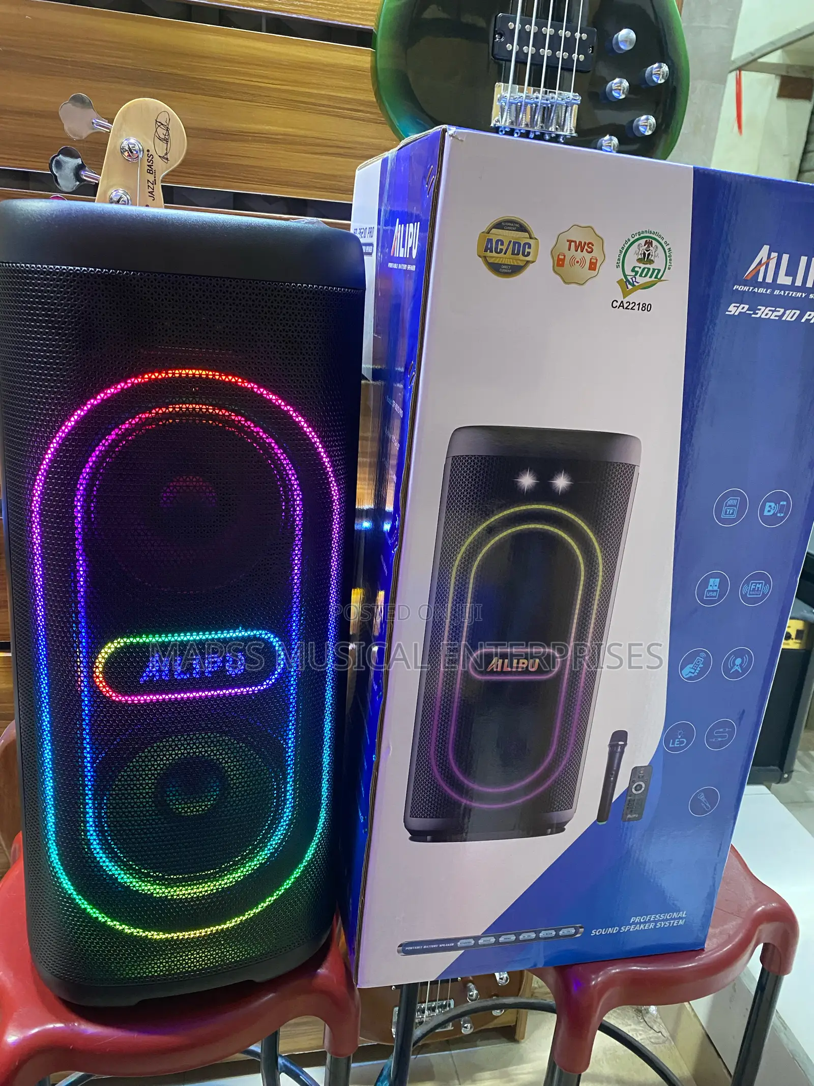 Ailipu Sp-3621d Pro Professional Sound Speaker System