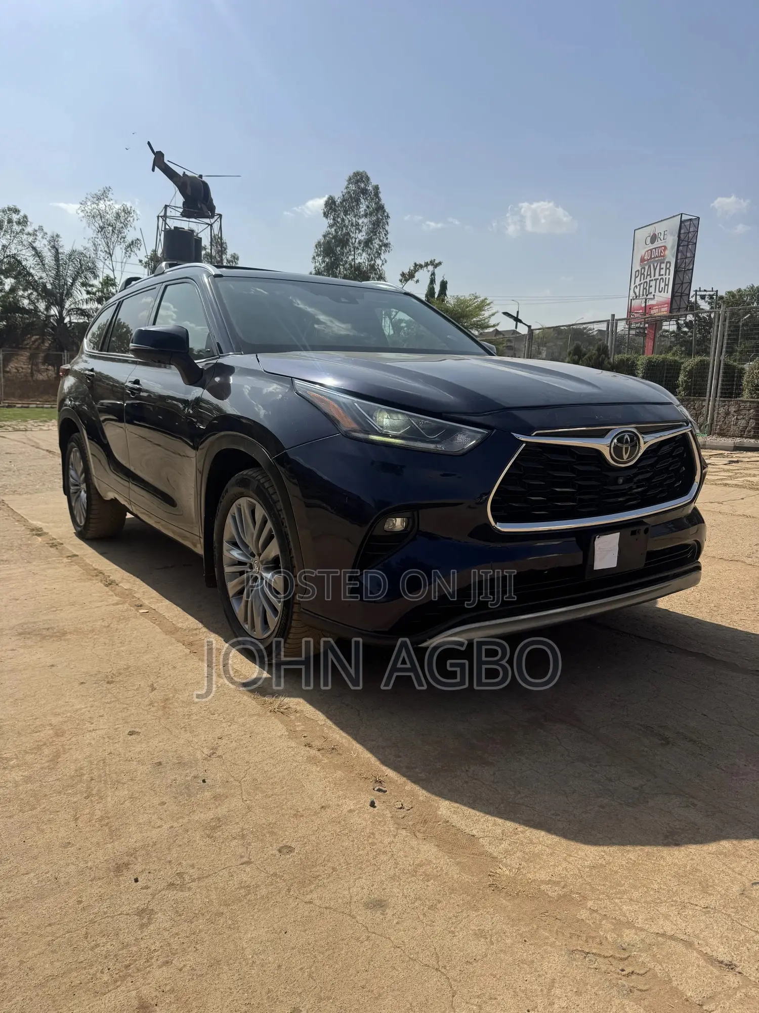 Toyota Highlander Platinum 2022 Blue
