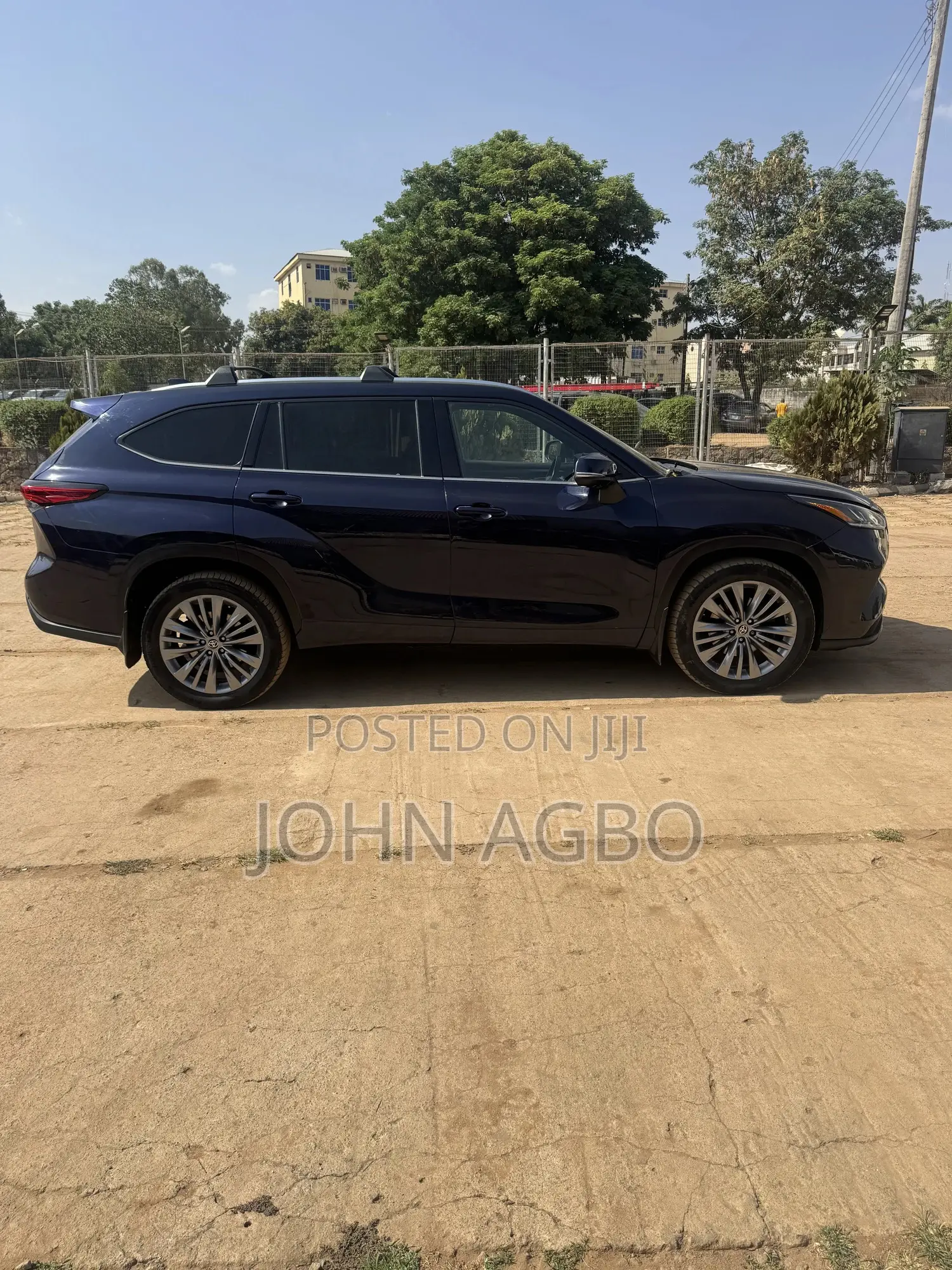 Toyota Highlander Platinum 2022 Blue