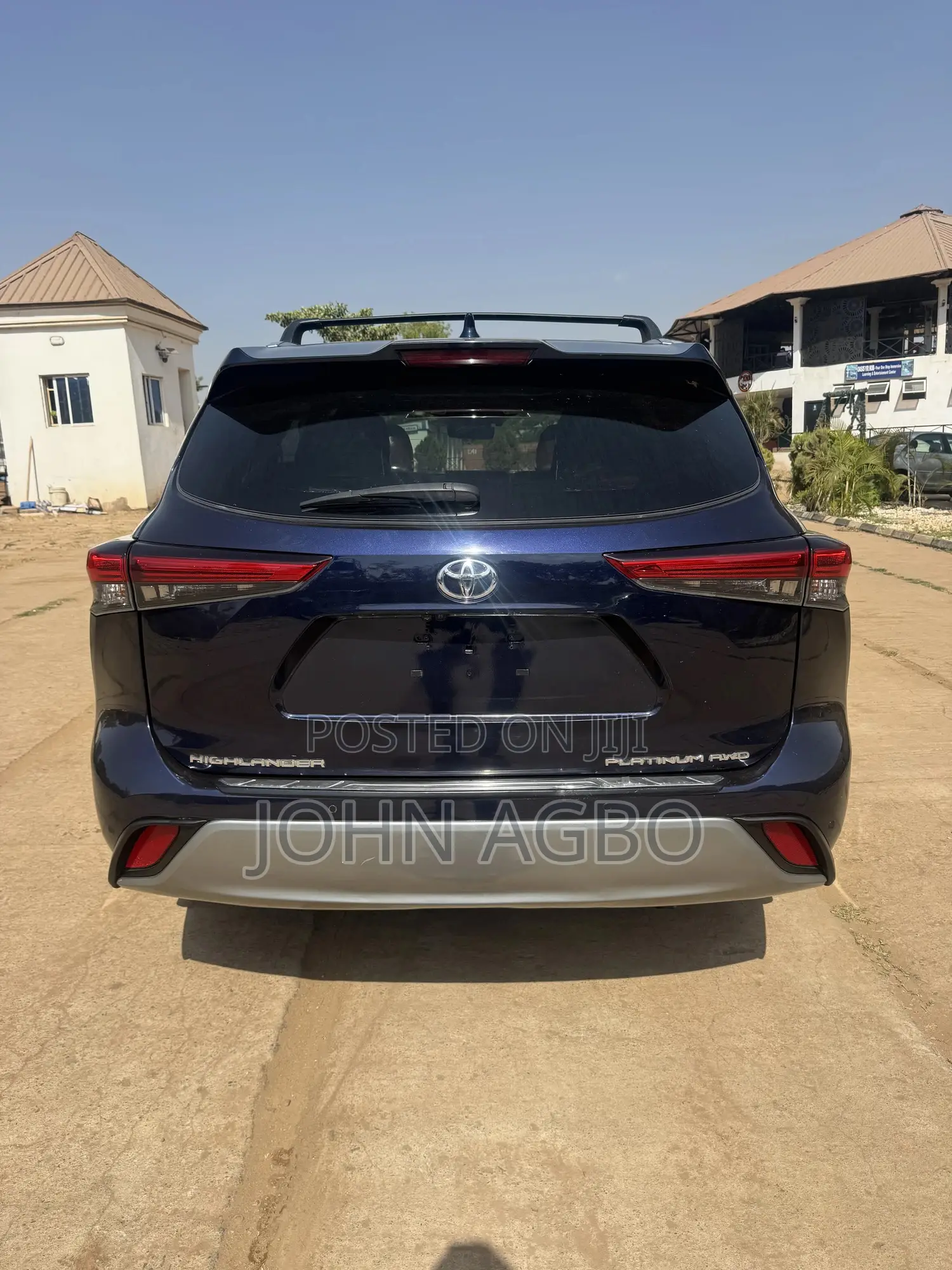 Toyota Highlander Platinum 2022 Blue