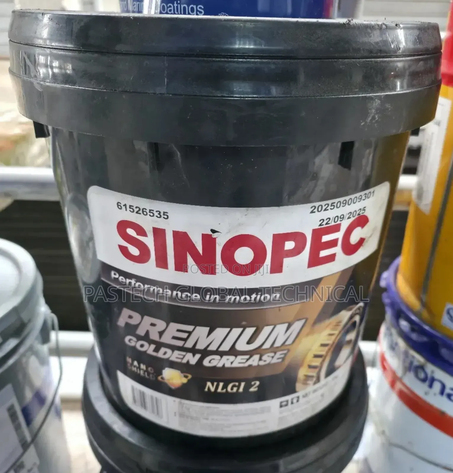 18kg Sinopec Premium Golden Grease Nlgi 2