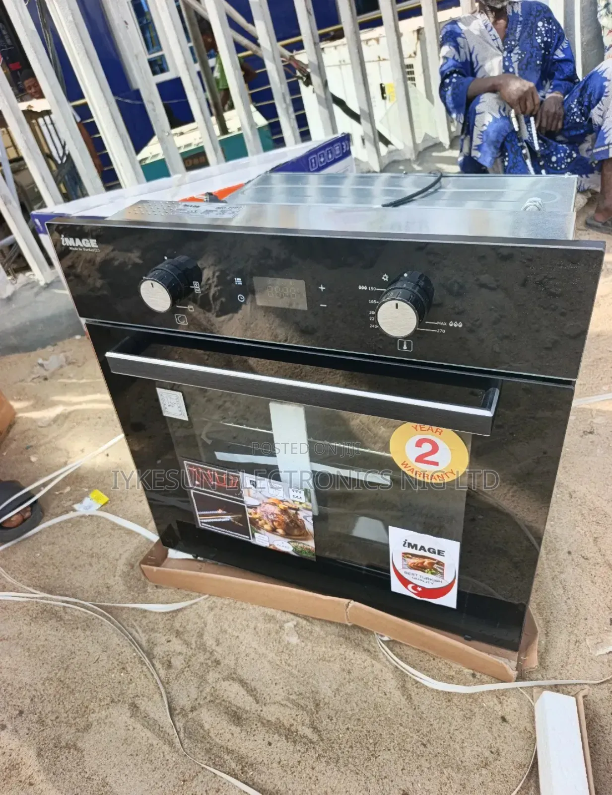 Original Image Inbuilt Premium Quality Gas Electric Oven