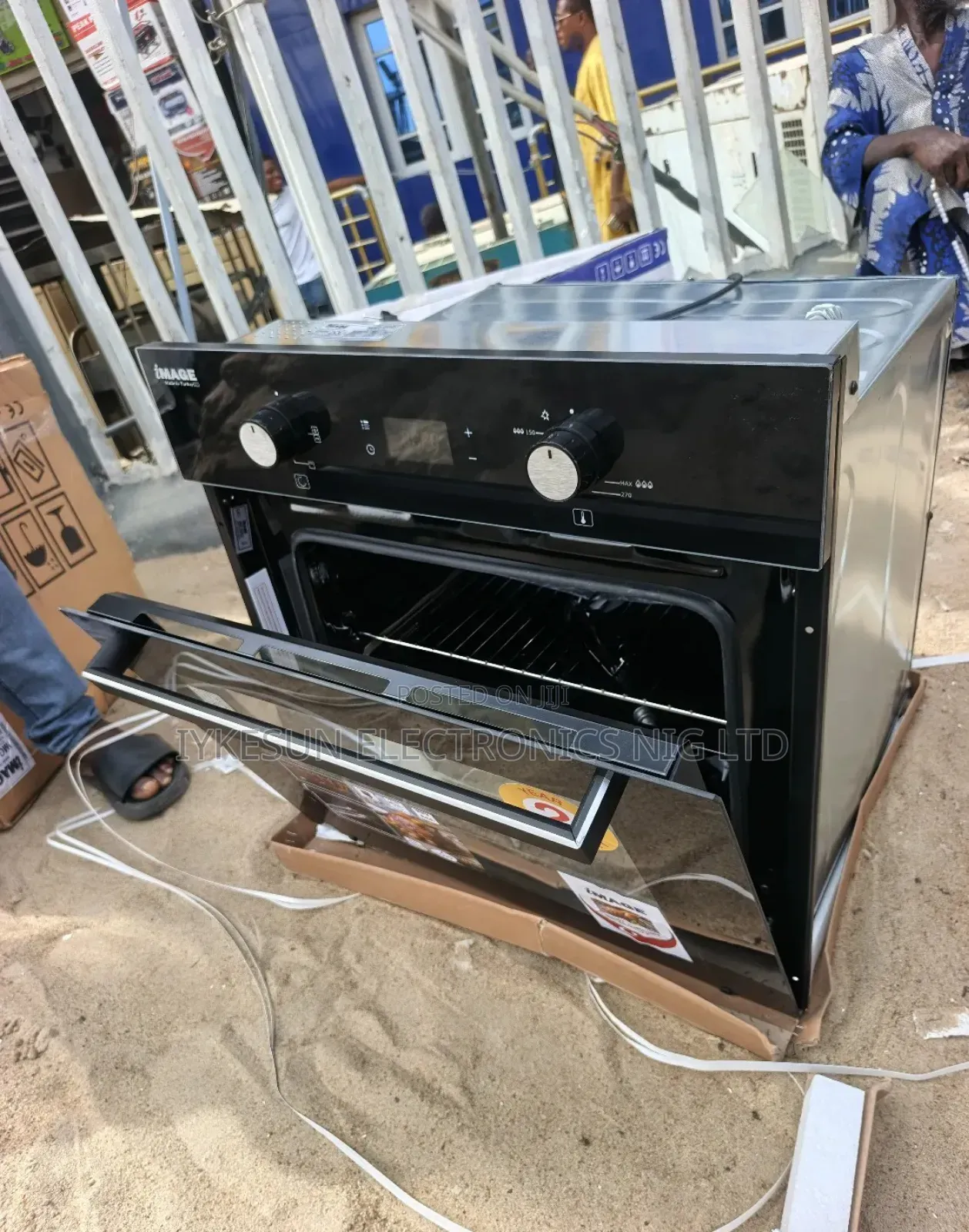 Original Image Inbuilt Premium Quality Gas Electric Oven