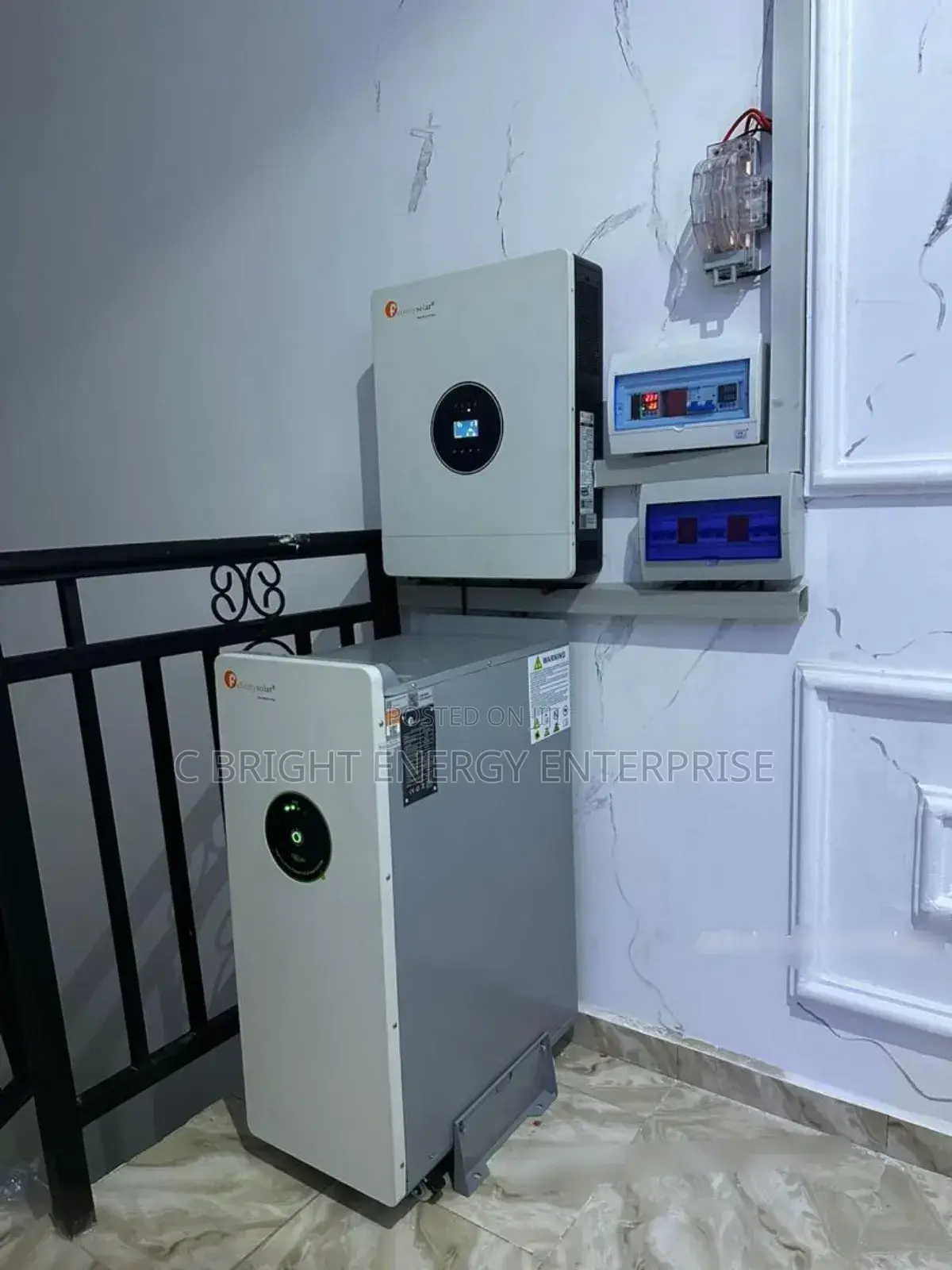 Installation Of 8kva Felicity Smart Inverters And 15kwh Lithium