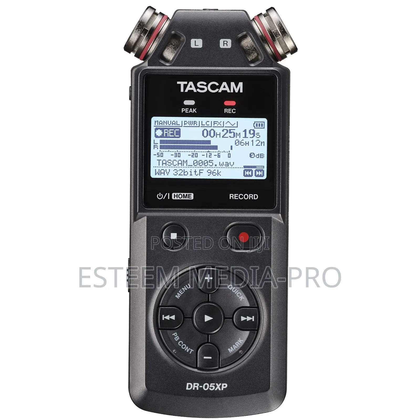 Tascam Dr-05xp Is a Portable Handheld