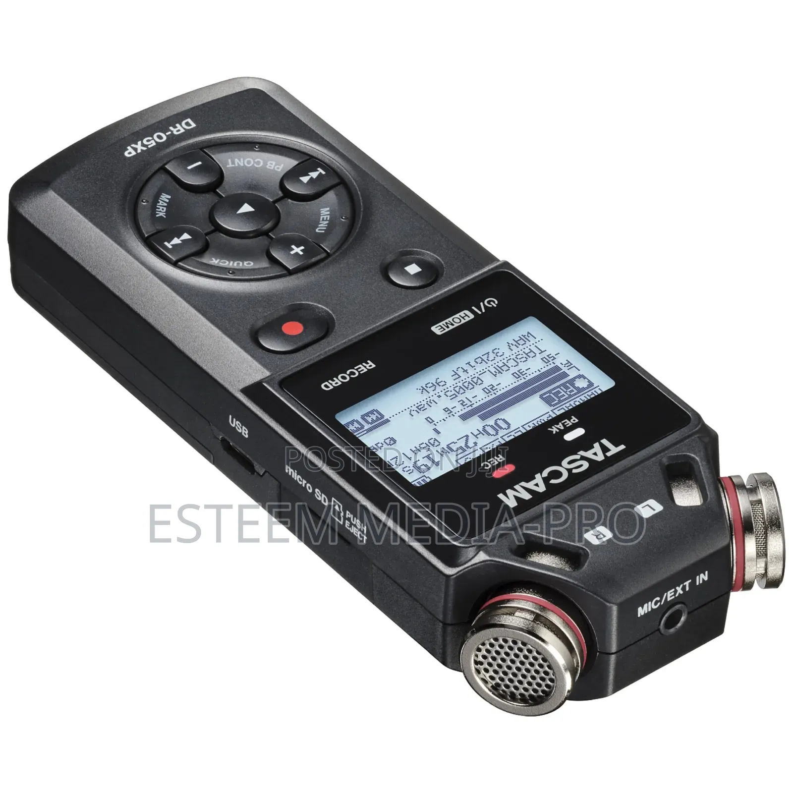 Tascam Dr-05xp Is a Portable Handheld