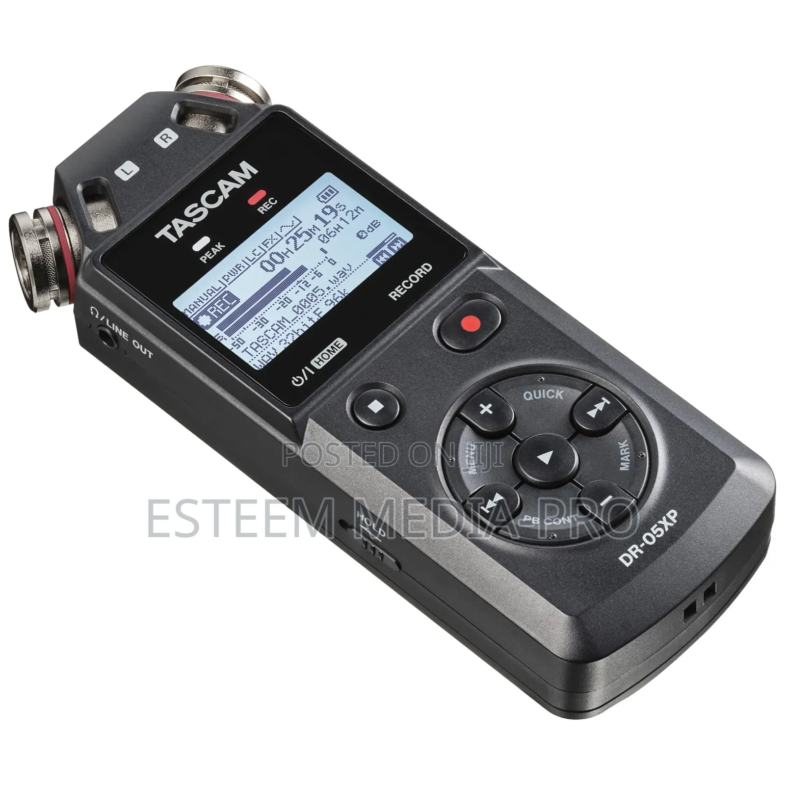 Tascam Dr-05xp Is a Portable Handheld