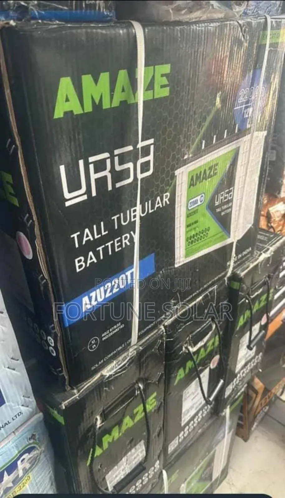 Amaze Tubular Battery 220ahs