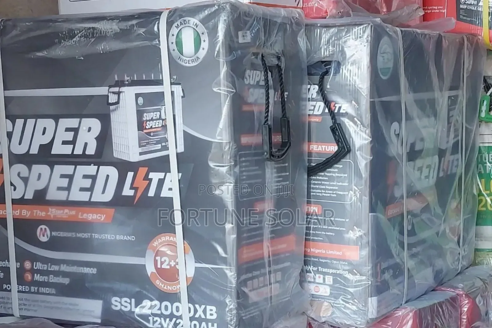 Supper Speed Lite Tubular Battery 220ahs