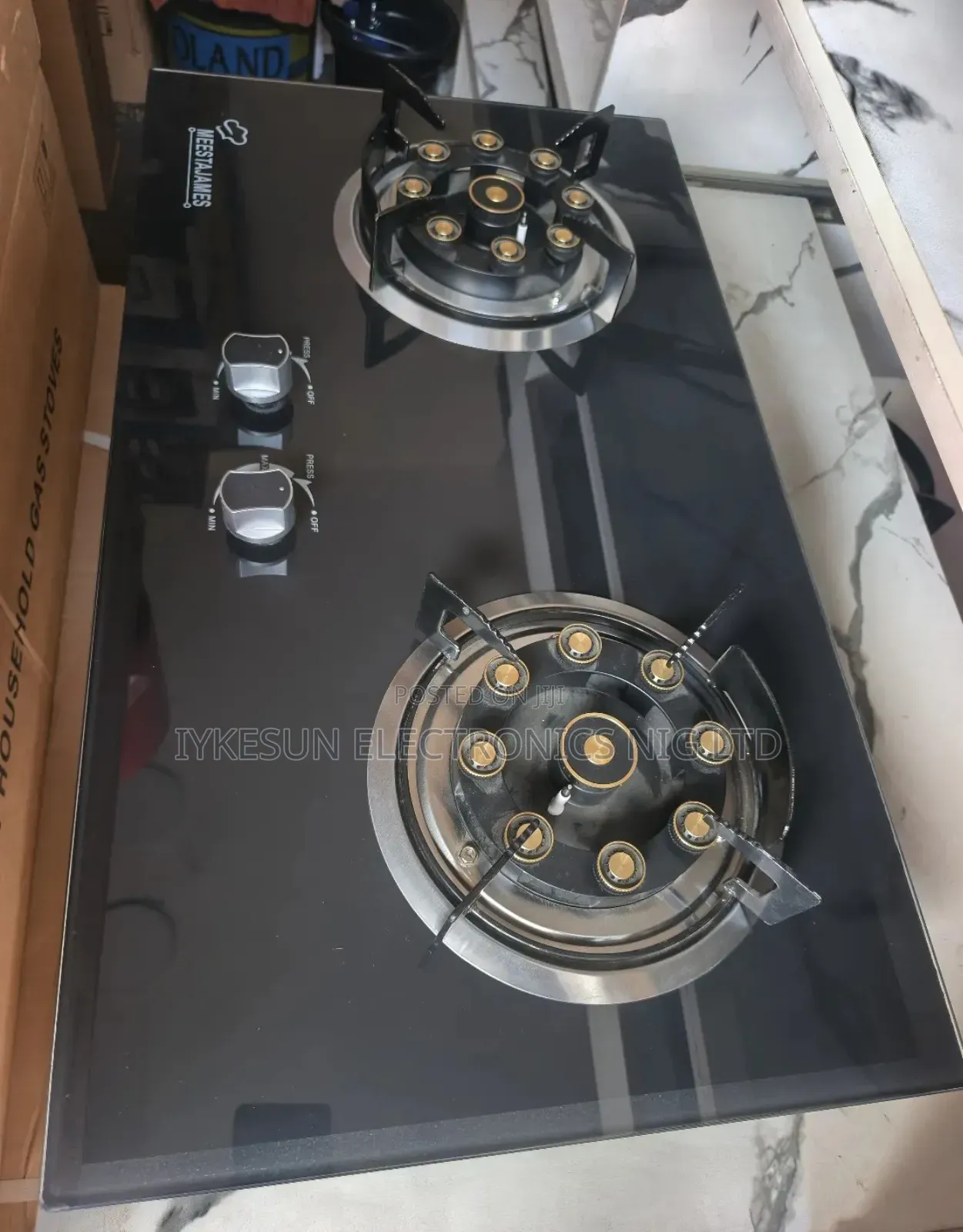 Original Meesajames Built-in Premium Quality 2 Burners Gas Cooker Hob