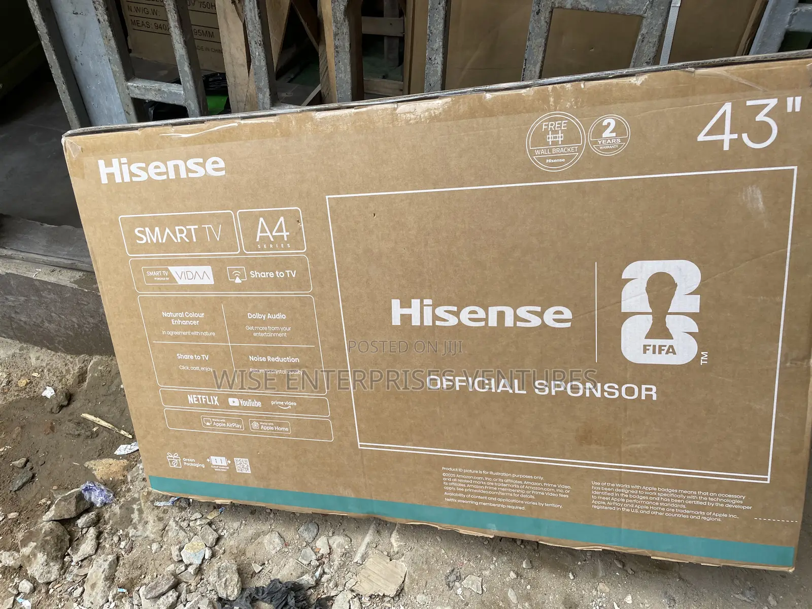 Hisense 43 Inches Smart Tv