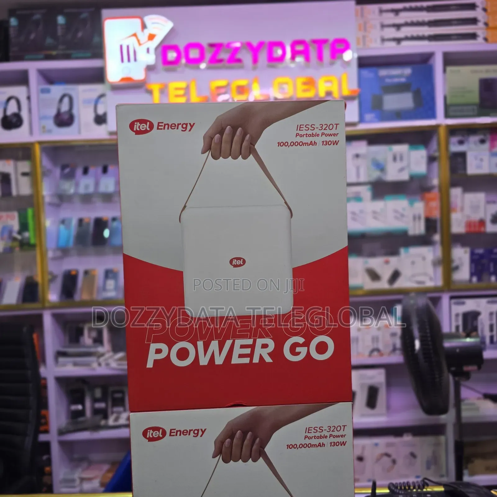 Itel Energy 100,000mah Portable Power Bank - 130w Power Go