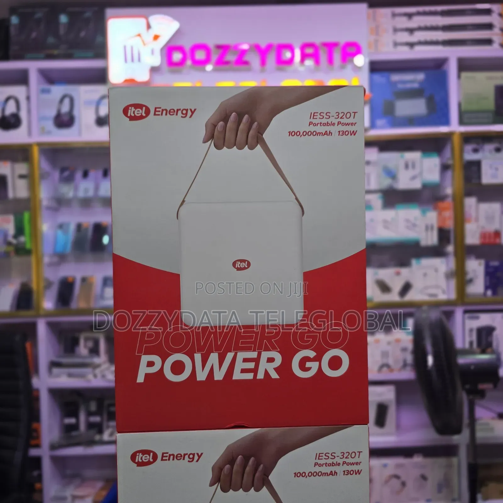 Itel Energy 100,000mah Portable Power Bank - 130w Power Go